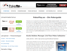 Tablet Screenshot of pokerplay.se